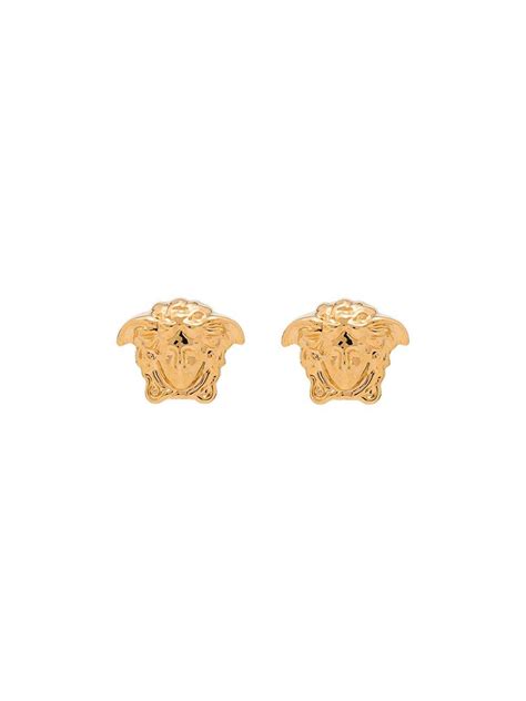 versace oorbellen heren|farfetch versace head studs.